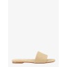 Woven leather sandals