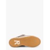 Studio leather sneakers with contrasting profiles