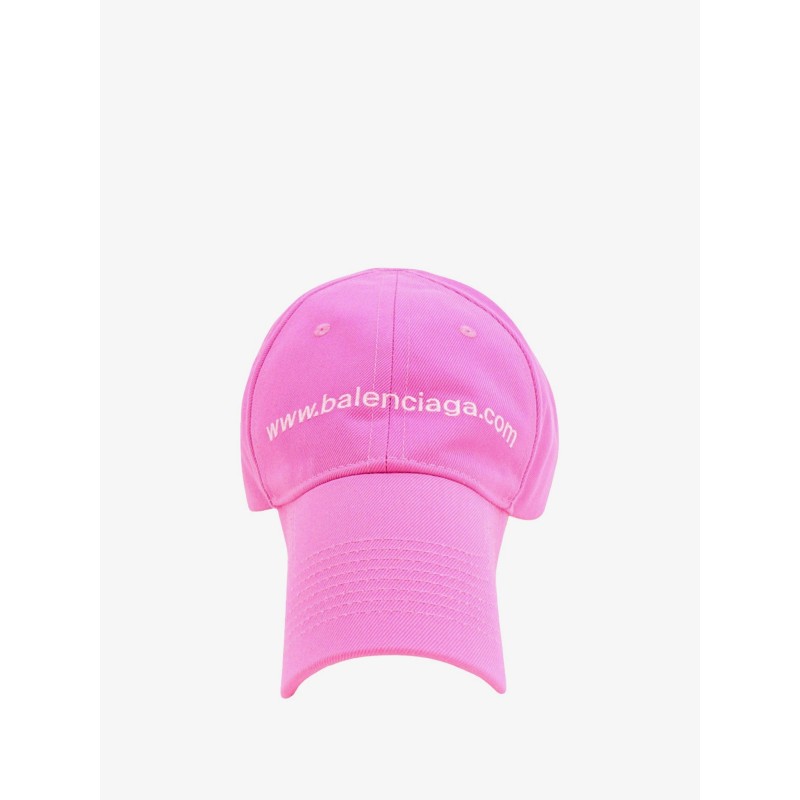 Pink drill hat