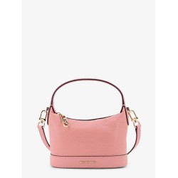 Wythe leather handbag with frontal logo