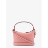 Wythe leather handbag with frontal logo