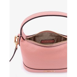 Wythe leather handbag with frontal logo