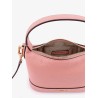 Wythe leather handbag with frontal logo