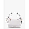 Wythe leather handbag with frontal logo
