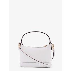 Wythe leather handbag with frontal logo