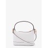 Wythe leather handbag with frontal logo