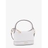 Wythe leather handbag with frontal logo