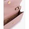 Jer set leather shoulder bag with frontal monogram