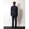 Icon virgin wool tuxedo with satin profiles