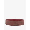 Jacquard paisley fabric belt