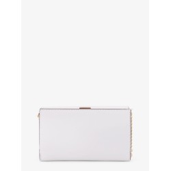 Jer set leather shoulder bag with frontal monogram