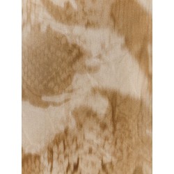 Viscose dress with camouflage python print