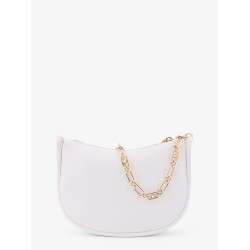 Kendall leather shoulder bag with frontal monogram