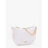 Kendall leather shoulder bag with frontal monogram
