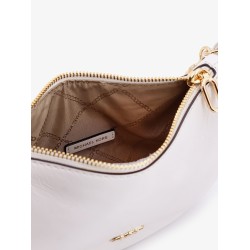 Kendall leather shoulder bag with frontal monogram