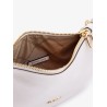 Kendall leather shoulder bag with frontal monogram