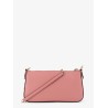 Empire leather shoulder bag with metal logo