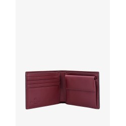 Pailsey fabric wallet with etro cube logo