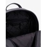 Bex leather backpack with frontal logo patch