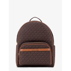 Bex coated canvas backpack with frontal logo patch