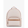 Bex coated canvas backpack with frontal logo patch