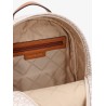 Bex coated canvas backpack with frontal logo patch
