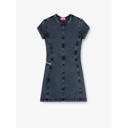 D-Cupsleeves stretch cotton short dress