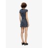 D-Cupsleeves stretch cotton short dress