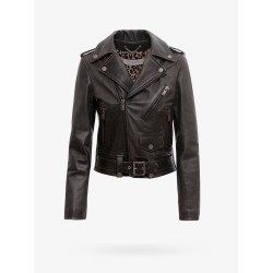 Slim fit Destiny lived-in effect leather biker