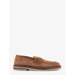 Suede loafers