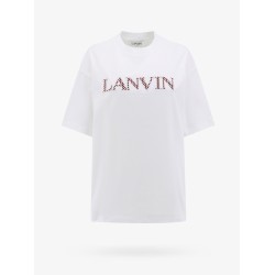 Cotton t-shirt with lanvin patch