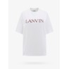 Cotton t-shirt with lanvin patch