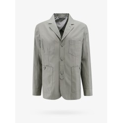 Cotton blend informal blazer