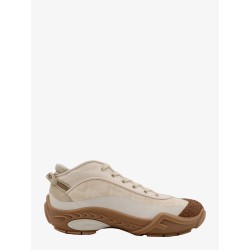 Canvas sneakers with all-over ff motif