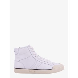 Leather sneakers with celine detail