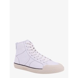 Leather sneakers with celine detail