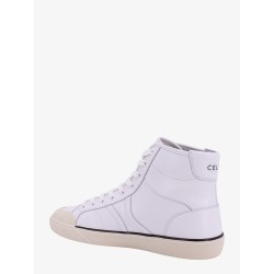 Leather sneakers with celine detail