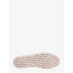 Leather sneakers with celine detail