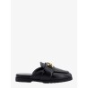 Leather mule