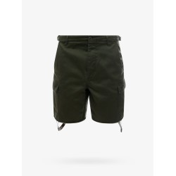 Cotton shorts with logoed straps