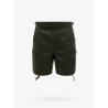 Cotton shorts with logoed straps