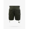 Cotton shorts with logoed straps