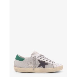 Super star nylon and leather sneakers