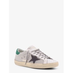Super star nylon and leather sneakers