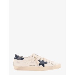 Super-star leather sneakers with logo patch on the side