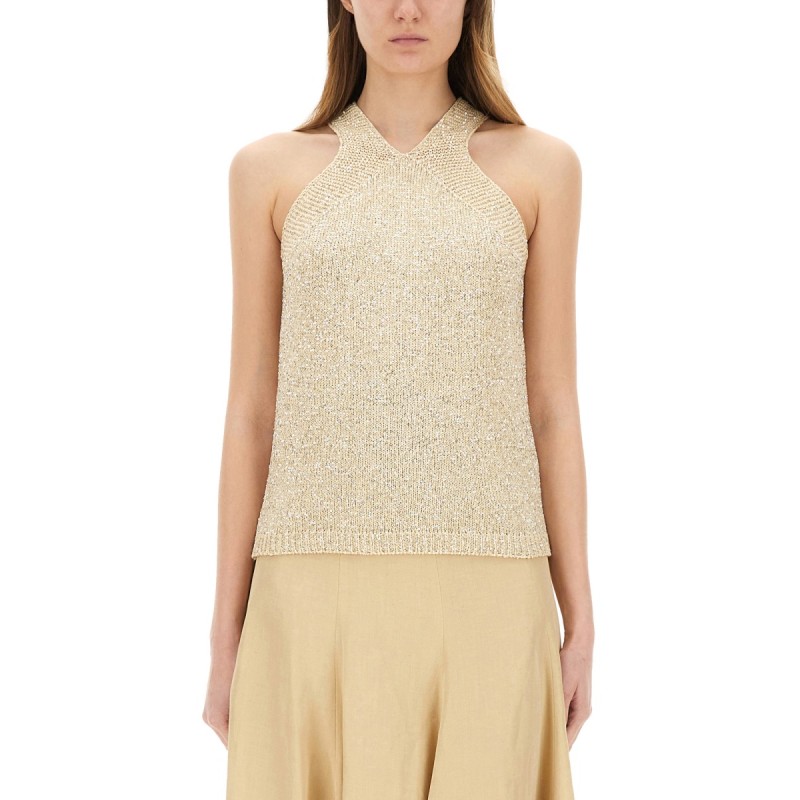 COTTON KNIT TANK TOP