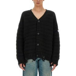 CARDIGAN CON SCOLLO A V