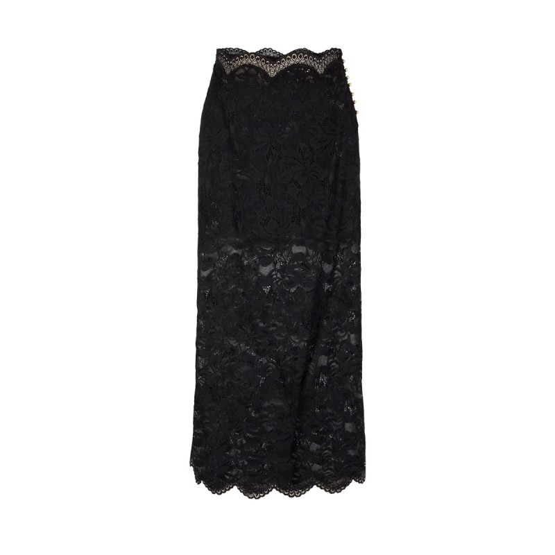 LACE MIDI SKIRT