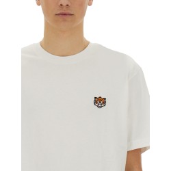 T-SHIRT CON PATCH "HAPPY TIGER"
