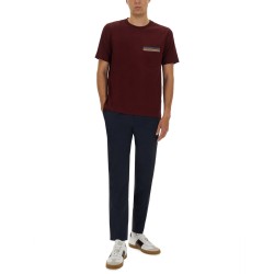 STRIPED POCKET T-SHIRT